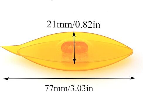PZRT Plastic Tatting Shuttle Hand Art Manual Tool for DIY Lace Making Tatting Sewing Accessories, Amber in Saudi Arabia