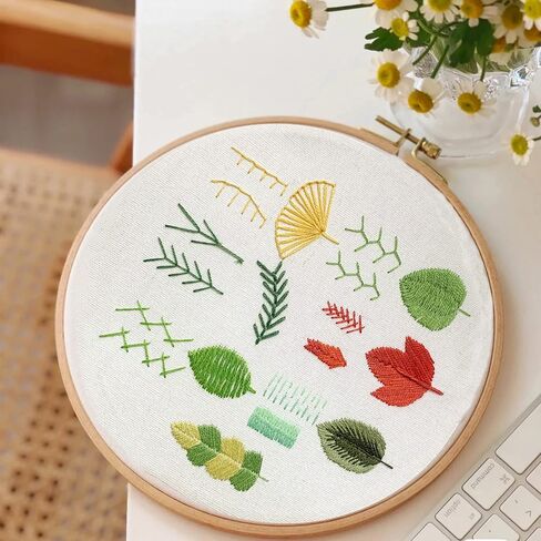 Highkick Cat Embroidery Kits for Beginners, Embroidery Kits for Adults, Easy Embroidery Kit in Saudi Arabia