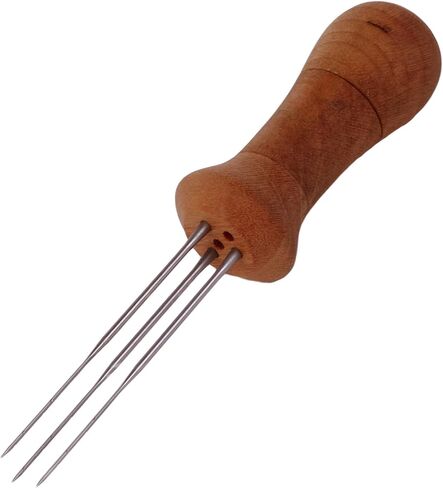 Deluxe 3 Needle Felting Tool Compact Wood Handle for Sculptures and Everyday Felting in Saudi Arabia