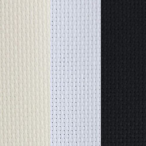 KCS 3 pc of 12" x 18" 18CT Counted Cotton Aida Cloth Cross Stitch Fabric (Antique White +Cream+Khaki) in Kuwait