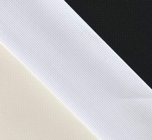 KCS 3 pc of 12" x 18" 18CT Counted Cotton Aida Cloth Cross Stitch Fabric (Antique White +Cream+Khaki) in Kuwait