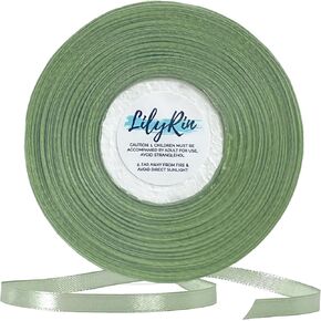 Black Ribbon 1/4 Inches 36 Yards Satin Roll Perfect for Scrapbooking, Art, Halloween, Wreath, Corset, Floral, Packing Birthday, Wrapping Christmas Projects Dark in Kuwait