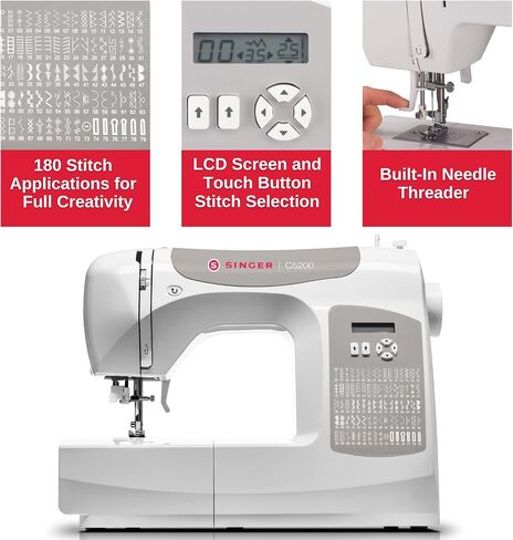 SINGER | C5200 Computerized Sewing Machine in Saudi Arabia