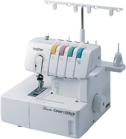 Brother 2340CV Coverstitch Serger، إطار معدني قوي، 1100 غرزة في الدقيقة، 1 متضمنة أداة ضغط سهلة التركيب و1034D Serger، آلة أوفرلوك بإطار معدني شديد التحمل، 1300 غرزة في الدقيقة in Kuwait