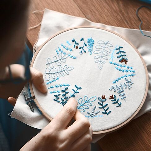 خيط تطريز بألوان قوس قزح من ATDAWN، خيوط متقاطعة، خيط الأساور، خيط تنظيف الحرف اليدوية (200 لون) in Kuwait