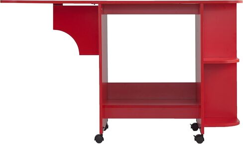 طاولة أعمال فنية لمحطة خياطة دوارة قابلة للتوسيع من ساثرن انتربرايسيز، باللون الأحمر in Kuwait