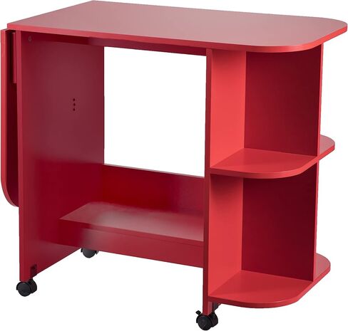 طاولة أعمال فنية لمحطة خياطة دوارة قابلة للتوسيع من ساثرن انتربرايسيز، باللون الأحمر in Kuwait