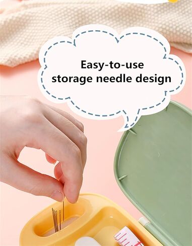 FKOG Green Sewing Project Kit, 135 Pcs Family Sewing Supplies Repair Kit Traveler Sewing Kit Sewing Thread Accessories DIY Sewing Supplies Organizer (Green) in Saudi Arabia