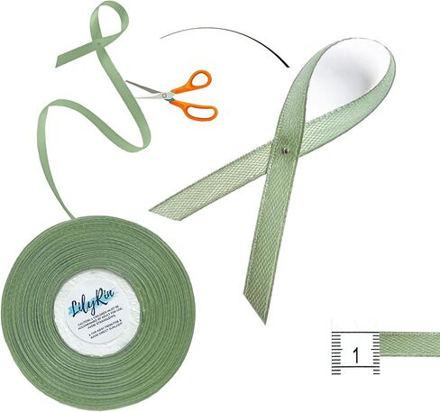 Black Ribbon 1/4 Inches 36 Yards Satin Roll Perfect for Scrapbooking, Art, Halloween, Wreath, Corset, Floral, Packing Birthday, Wrapping Christmas Projects Dark in Kuwait