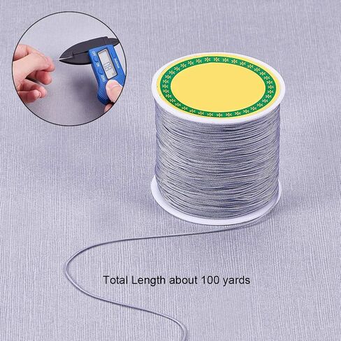 PH PandaHall 150 Yards 0.8mm Nylon Beading String for Bracelet, 15 Colors Chinese Knotting Cord Nylon Bracelet Thread Kumihimo Macrame Thread Cord for Friendship Bracelets Necklace Macrame Wind Chime in Saudi Arabia
