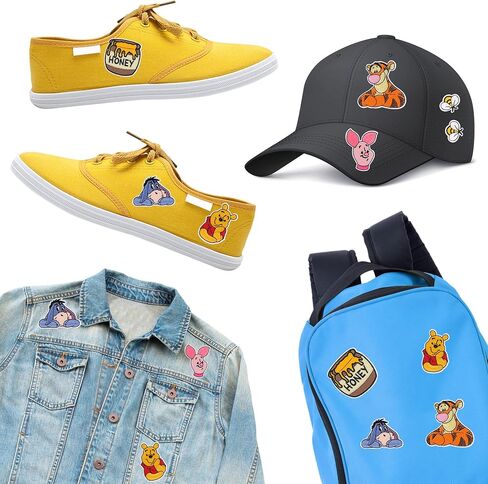 6 قطع من رقع الحيوانات المكواة، رقع خياطة مطرزة لطيفة على شكل دب صغير لتزيين الاطفال والمراهقين والملابس التي شيرتات والجينز in Kuwait