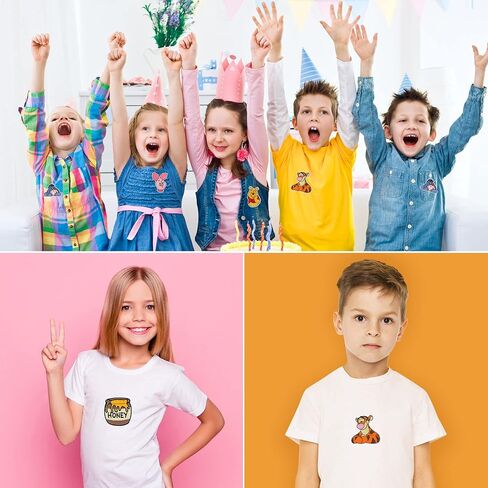 6 قطع من رقع الحيوانات المكواة، رقع خياطة مطرزة لطيفة على شكل دب صغير لتزيين الاطفال والمراهقين والملابس التي شيرتات والجينز in Kuwait