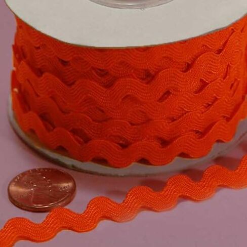 Orange Ric Rac Trim, 5mm X 22Yd in Saudi Arabia