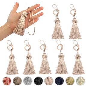 8PCS Tassel Key Colorful Tassel for Cord Loop,Handmade Tassels in Saudi Arabia