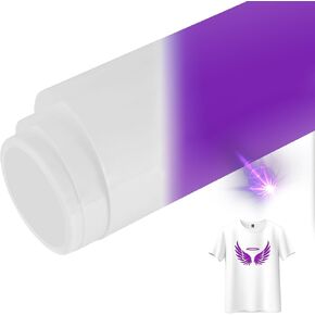 TransWonder White Puff-Vinyl-Heat-Transfer - 12x6' 3D Puffy Heat Transfer Vinyl Puff HTV for T-Shirts, for Cricut Silhouette Cameo or Heat Press in Saudi Arabia