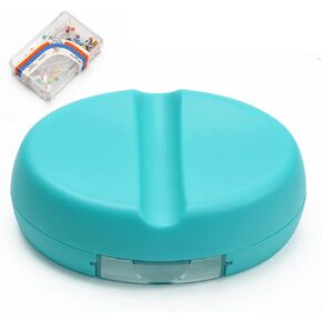 Coitak Magnetic Sewing Pincushion with 100 Plastic Head Pins, Magnetic Pins Holder for Sewing Quilting