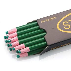 12 Pieces Sewing Mark Pencil Tailor's Marking and Tracing Tools Free Cutting Crayons Sewing Fabric Pencil，6 Colors (6 Colors) in Saudi Arabia
