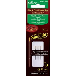 Clover Needles, Quilting No.9, Black/Gold in Saudi Arabia