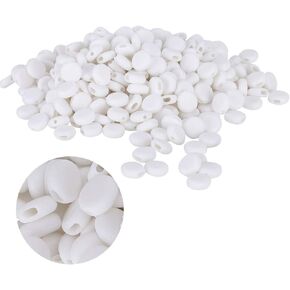 Jerss تعديل مشبك الفرقة موصلات مستديرة 400 قطعة حبل 400 X تعديل مشبك عدم الانزلاق حبل مرن الضابط in Kuwait