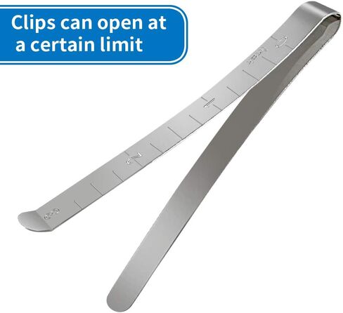 مجموعة مشابك خياطة من 15 قطعة من الستانلس ستيل مقاس 3 انش، مسطرة قياس لمستلزمات خياطة اللحف لمشابك العجائب، ملحقات التثبيت ووضع العلامات in Kuwait