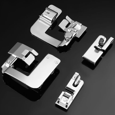 3 Sizes Narrow Rolled Hem Presser Foot, Hemming Feet for Household Multifunctional Sewing Machine (3mm, 4mm, 6mm) in Kuwait
