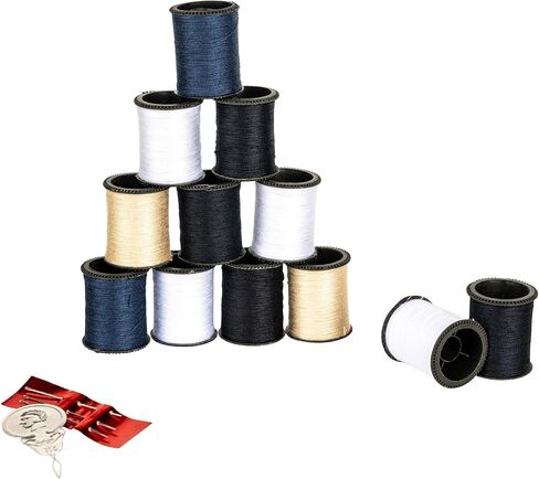 SINGER 60659 Hand Sewing Polyester Thread, Assorted (Single) in Kuwait