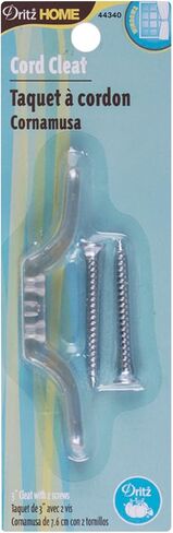 Dritz Home 44340 Cord Cleat, 3-Inch, Clear in Saudi Arabia