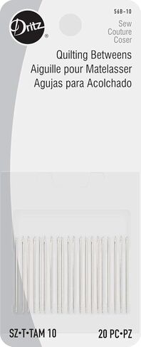 Dritz 56B-39 Quilting Betweens Hand Needles, Size 3/9 (20-Count) in Kuwait