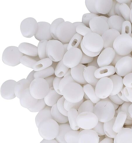 Jerss تعديل مشبك الفرقة موصلات مستديرة 400 قطعة حبل 400 X تعديل مشبك عدم الانزلاق حبل مرن الضابط in Kuwait