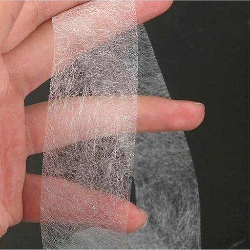 2 لفات من الحديد على شريط الحاشية بطول 140 ياردة، شريط حاشية لاصق من نسيج شبكي رائع، شريط تنحنح للسراويل، ملابس الجينز، إكسسوارات خياطة الملابس بنفسك، كل 70 ياردة، عبوتان 1/2 بوصة (أسود + أبيض) in Kuwait