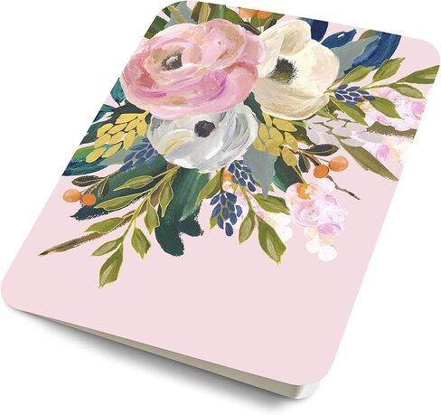 Artisan Blank Note Cards by Studio Oh! - Desert Blossoms - Pack of 8 - 4.25" × 5.5" Printed Textured Art Paper Embellished with Foil Stamping Cards and Envelopes in Saudi Arabia