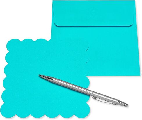 American Greetings Single Panel Blank Cards with Envelopes, Neon Rainbow Colors (100-Count) in Saudi Arabia
