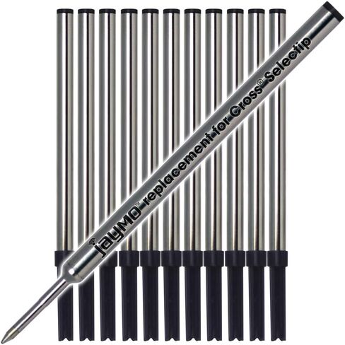 Replacement for Cross Selectip 8523 - Gel Rolling Ball Pen Refill - 6 Black in Kuwait