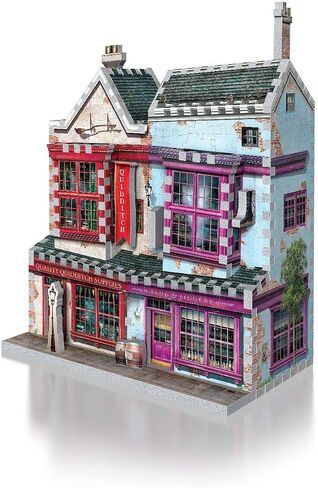 Wrebbit3D Madam Malkin’s and Florean Fortescue’s Ice Cream Puzzle for Teens and Adults | 290 Real Jigsaw Puzzle Pieces | Not Just an Ordinary Model Kit for Adults | Great Gift for Harry Potter Fans in Kuwait