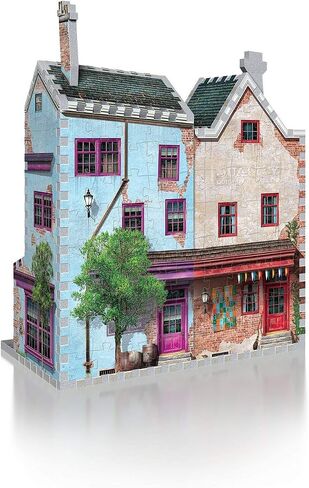 Wrebbit3D Madam Malkin’s and Florean Fortescue’s Ice Cream Puzzle for Teens and Adults | 290 Real Jigsaw Puzzle Pieces | Not Just an Ordinary Model Kit for Adults | Great Gift for Harry Potter Fans in Kuwait