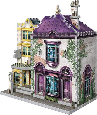 Wrebbit3D Madam Malkin’s and Florean Fortescue’s Ice Cream Puzzle for Teens and Adults | 290 Real Jigsaw Puzzle Pieces | Not Just an Ordinary Model Kit for Adults | Great Gift for Harry Potter Fans in Kuwait