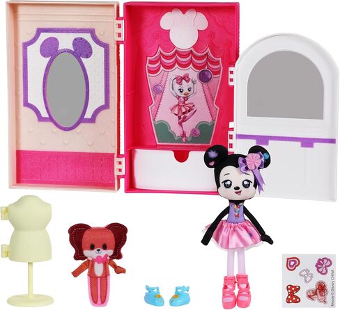 Disney 6" Soft Rag Doll Deluxe Pack – 2pc Toy Dolls |Anna and Olaf's Castle Ice Rink Playset in Kuwait