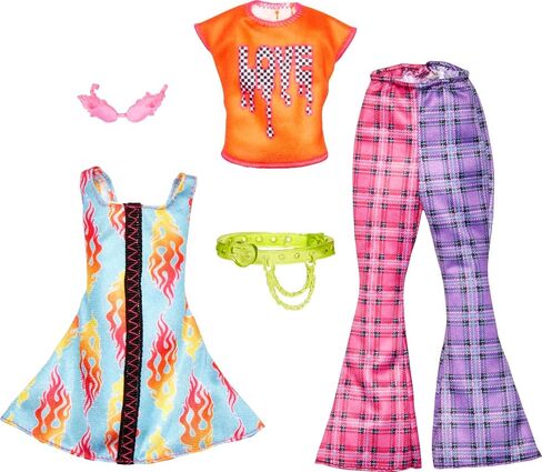 مجموعة ملابس وإكسسوارات الدمى من Barbie Fashions، مجموعة زفاف مع فستان زفاف، طرحة، باقة زهور، أحذية ومجوهرات in Kuwait