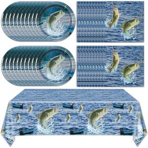 Adventure Awaits Tableware Set Let The Adventure Begin Plates Napkins Tree Mountain Wilderness Disposable Table Cover Adventure Party Dinnerware for Kids Baby Shower Birthday Party Decor Supplies