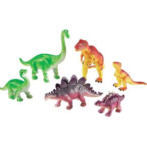 Learning Resources Jumbo Dinosaurs Expanded Set - 5 Pieces, Ages 3+, Dinosaurs for Toddlers, Dinosaurs Action Figure Toys, Kids' Play Dinosaur, Dinosaur toys for kids