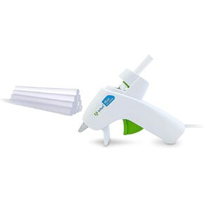 AdTech High Temp Combo Kit Mini Hot Glue Gun with Sticks, White