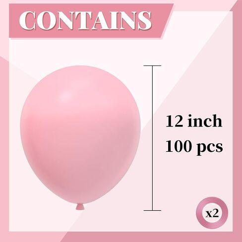بالونات JOYYPOP الأرجوانية 100 قطعة من بالونات اللاتكس للحفلات الأرجوانية مقاس 30.48 سم بالونات لاتكس أرجوانية داكنة لتزيين حفلات أعياد الميلاد وفراشة الأميرة حورية البحر وحفلات استحمام الطفل in Kuwait