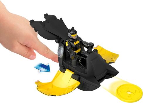 Fisher-Price Imaginext DC Super Friends Batman Toy Head Shifters Batmobile & Figure Set for Preschool Pretend Play Kids Ages 3+ Years in Kuwait