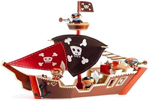 DJECO Arty Toys- Ze Pirate Boat in Kuwait