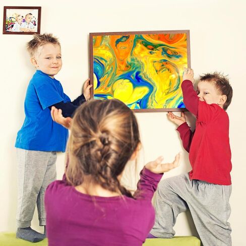 Marbling Paint Art Kit for Kids,18 Colors Water Marbling kit,Craft Kits Art Set,Arts and Crafts Toys for Girls & Boys Ages 6-12,Best Gift Ideas for Kids Activities in Saudi Arabia