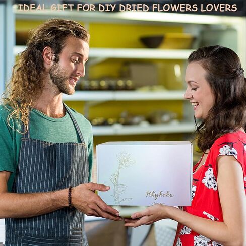 مجموعة ضغط زهور خشبية كبيرة من ريكوكا، 10 طبقات 8.3 × 11.8 انش، مجموعة ضغط النباتات من الخشب الصلب الطبيعي للبالغين بتصميم نمط فريد (اسود) in Kuwait