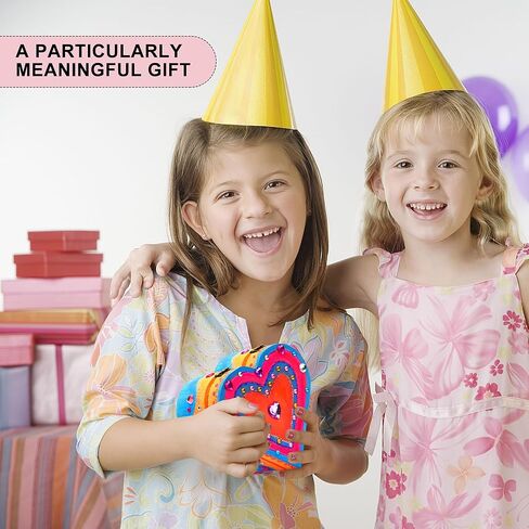 مجموعة Kuufausi DIY Jewelry Wood Craft Kit أفضل مشاريع الرسم الحرفي هدية كنز القلب للفتيات الصغيرات الذين تتراوح أعمارهم بين 3-6 سنوات in Kuwait