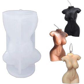 Body Shaped Candle molds for DIY Candle Making,3D Silicon Mold LPCMBS161 0 in Saudi Arabia