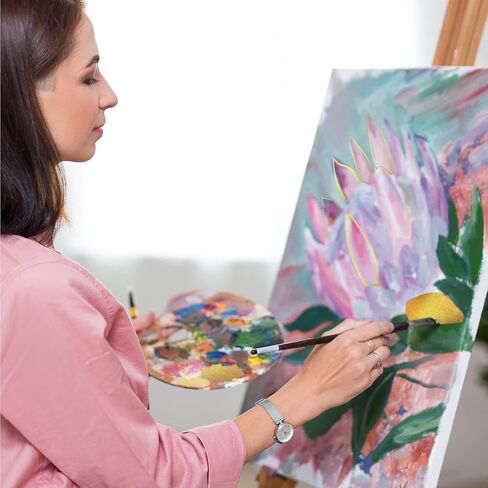 Aoibrloy 200ml Gilding Adhesive Set with 100 Sheets Gold Leaf, Water-Based Varnish and Gilding Adhesive for Gold Leaf, Craft Supplies, Decoration in Kuwait