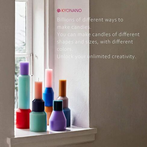 KYONANO Candle Dye 34 Colors Set for Making 67 lb Wax, Candle Color Dye for Soy Wax& More Vegetable Wax Dye,Candle Dyes for Candle Making Candle Color Dye for DIY High Safety, Easy-Cleaning & Portable in Saudi Arabia
